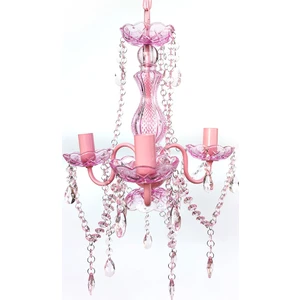 Bun Design Pembe 3 Kollu Avize