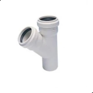 50X50 3.2 Pvc-U Tek Çatal (45 Derece)