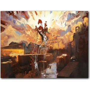 Cakatablo Ahşap Tablo Disco Elysium Displate Koleksiyonu Görseli
