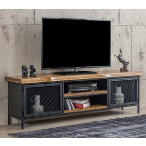 Iron Ladin Ahşap Tv Sehpası