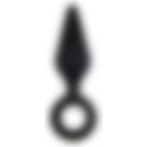 Odins Shop 8,7 cm Halkalı Silikon Anal Tıkaç (Plug)