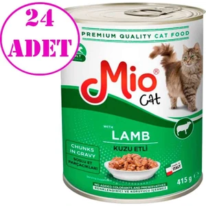Kuzu Etli Kedi Konservesi 415 gr 24 Adet