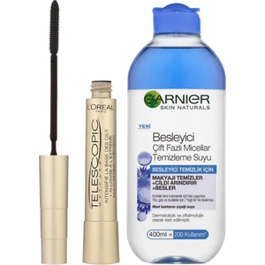 L'Oréal Paris Loreal Paris Telescopic Maskara ve Temizleme Seti