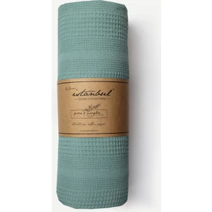 İyi Geceler İstanbul Pure Simple Çift Kişilik Pike - Mint