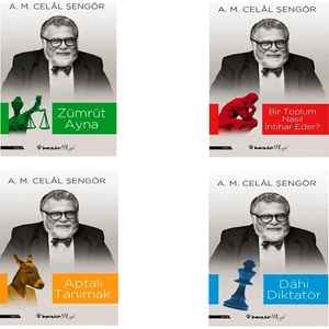 Dahi Diktatör -  Aptalı Tanımak -  Zümrüt Ayna - Bir Toplum Nasıl Intihar Eder? - 4 Kitap Takım -Celal Şengör
