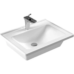 E.C.A Serel Star 46X60 cm Tezgah Etajerli Lavabo 3001TXS110H