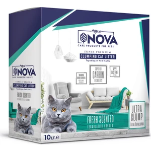 My Cat Nova Ultra Topaklanma (Ferahlatıcı Koku) Premium Kedi Kumu 10 lt