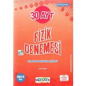 Okyanus Yayınları AYT 30 Fizik Denemesi