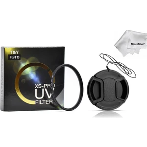 - 52mm Filtre Çapına Sahip Lensler için Xs-Pro Slim Koruyucu Uv Filtre + Lens Kapağı Kapak