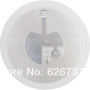 NTAG216 Beyaz Nfc Etiket Protokolü ISO14443A 888 Bayt 10LU Paket