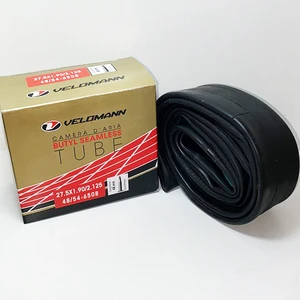 Velomann 27,5x1.90/2.125 FV48 İnce Sibop Sıvılı Bisiklet İç Lastik