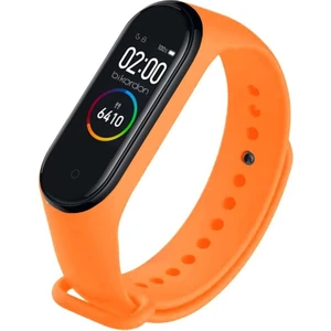 Oso Kordon Xıaomı Mi Band 3/4  Uyumlu Silikon Kordon - Turuncu