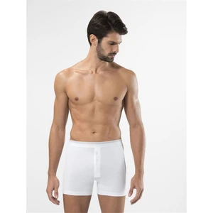 135 Likralı Düğmeli Boxer  Ikili Paket