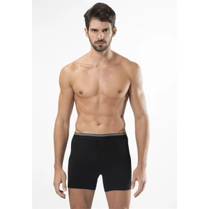 135 Likralı Düğmeli Boxer  Ikili Paket