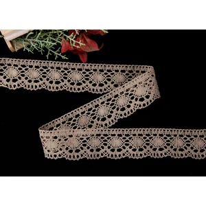 Alka Dantel  3520 Pamuk Sütlü Kahve Kopanaki  10 mt