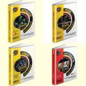 Miray Yayınları TYT Fizik - TYT Kimya - TYT Biyoloji - TYT Matematik Soru Bankası