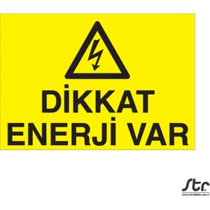 Dikkat Enerji Var 70 x 100 cm