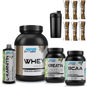 Protein Zamanı Whey Protein Tozu 2340 gr Bcaa Kreatin Lkarnitin Kombinasyonu