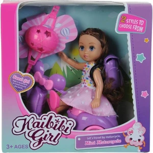 Çebi Toys Haibibi Scooterli Tatlı Kasklı Bebek