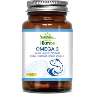 Natural Hekimce Omega 3 Tablet 60 Kapsül 1000 Mg