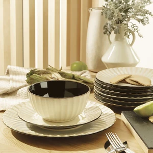 Sade 24 Parça 6 Kişilik Yemek Takımı