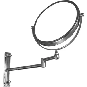 Mafsallı Büyüteçli Makyaj Aynası Paslanmaz Krom