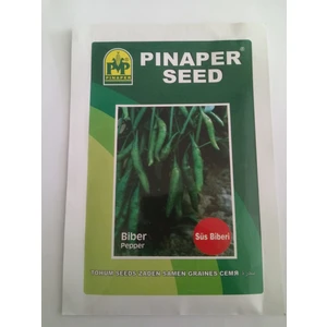 Dörtbudak Pinaper Yeşil Süs Biberi Tohumu 10 gr