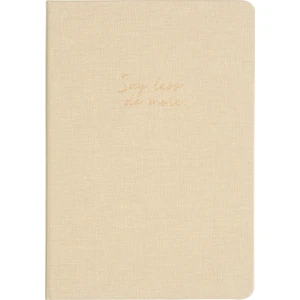 Matt Notebook Sert Kapak Noktalı Defter Bej 14 x 20 cm
