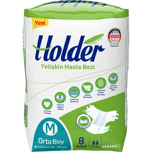 Medium Yetişkin Hasta Bezi - 8 Adet