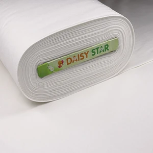 Daisy Star 180 cm Eninde Duck Keten Kumaş Düz Renk