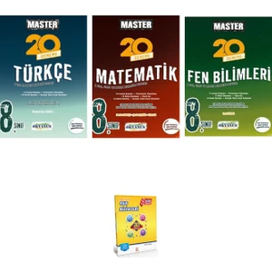 Okyanus Yayınları 8. Sınıf Master Tüm Dersler Deneme Sınavı Seti + 20 Deneme