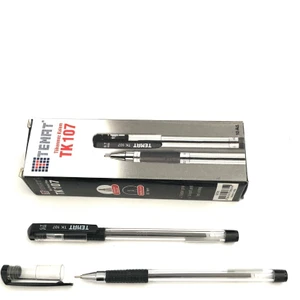 Tk 107 Tükenmez Kalem 0.7 mm Siyah 10'lu