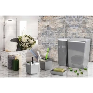 Toskana 5 Parça Banyo Seti Gri