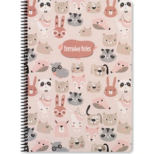Keskin Color A4 Çizgili Defter Animal Friends - Hayvanlar