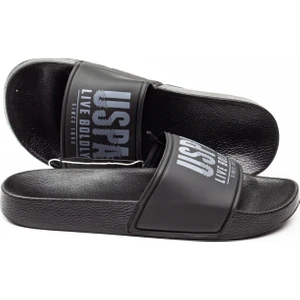 U.S. Polo Assn. 101018674 Gusty Siyah Erkek Terlik