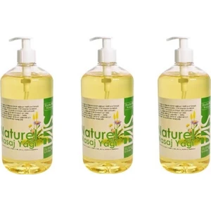 Ryotoneo Bitkisel Naturel Masaj Yağı 3 Litre Pompalı Şişe