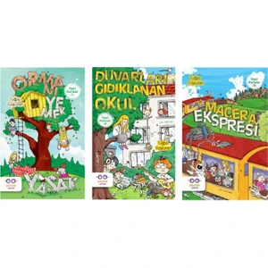 Yeşil Kafalar 1-2-3  Set - Ayşe Tuğba Coşkuner