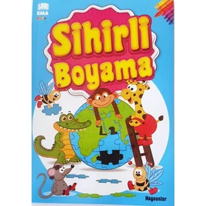 Sihirli Boyama 4 Kitap