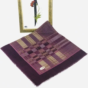 Mom Collection Flamlı Keten Tülbent Eflatun