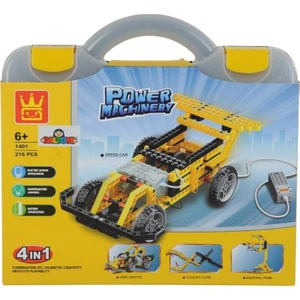 216  Parça Power Machınery 4 In1 Parçalı Setler