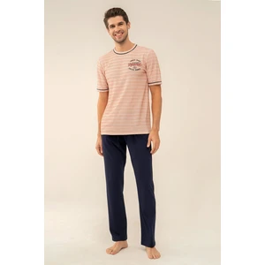 4107 Erkek Kısa Kollu Pijama Takımı