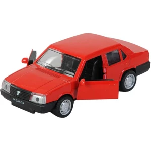 Çebi Toys Metal Çekbırak Tofaş Araba Kırmızı