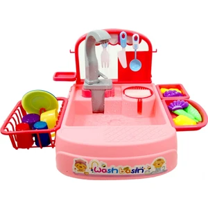 Modern Çeşmeli Lavabo Oyun Seti