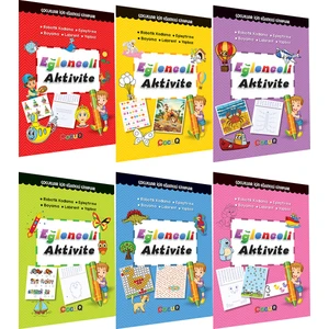 Eğlenceli Aktivite Serisi 6 Kitap Set