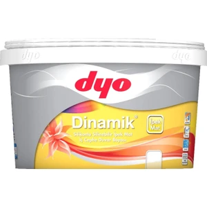 Dinamik Silikonlu Silinebilir Ipek Mat Iç Cephe Boyası 15  Lt  Renk: Gölgem KOD:7570