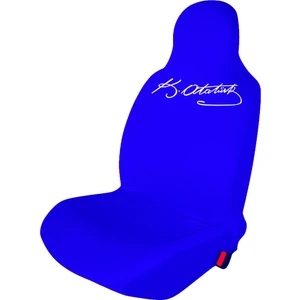 Honda Civic Oto Koltuk Servis Kılıfı Penye K.atatürk Imza Baskılı Ön Arka Takım Mavi