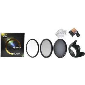 Nikon D5000 D5100 D5200 18-55MM Lens Için 52MM Slim Uv + Cpl Polarize + Nd8 Filtre + Yaprak Parasoley + Ml-L3 Kumanda