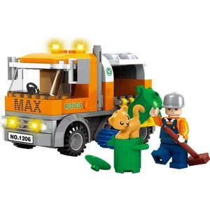 Mega Oyuncak Ausini 167 Parça Çöp Kamyunu Parçalı Setler