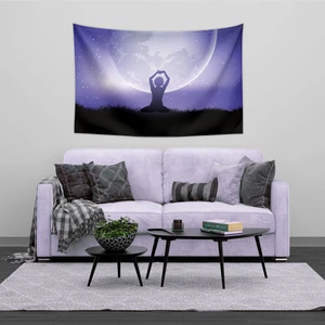 Yoga Moon Duvar Örtüsü Halısı 150 x 100 cm