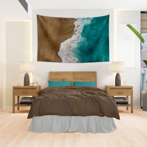 Okyanus ve Kumsal Duvar Örtüsü Halısı 70 x 100 cm